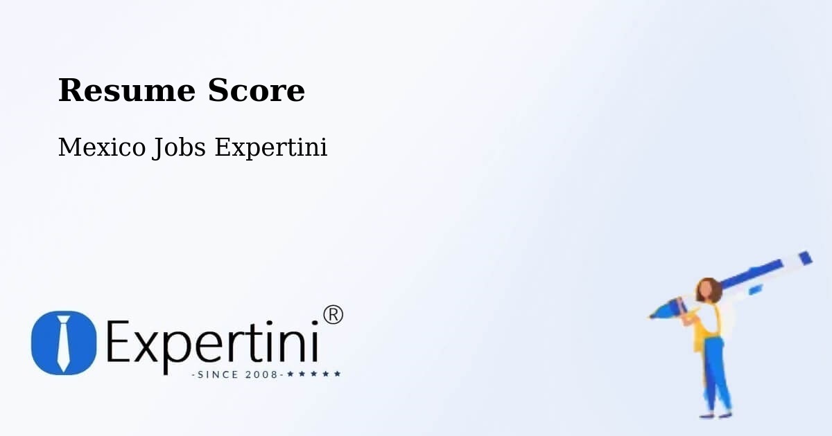 Resume Score & Job Description Match Tool – Tancoco - Mexico Jobs Expertini